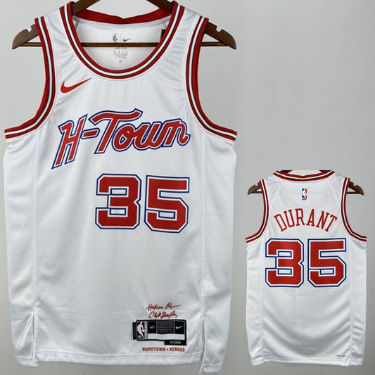 Camiseta NBA Houston Rockets – DURANT #35 – City Edition · roja - vista 1