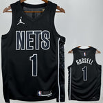Camiseta NBA Brooklyn Nets – RUSSELL #1 – negra - vista 1