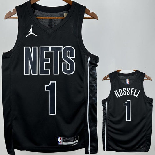 Camiseta NBA Brooklyn Nets – RUSSELL #1 – negra - vista 1