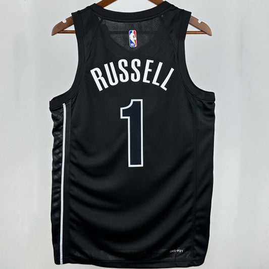 Camiseta NBA Brooklyn Nets – RUSSELL #1 – negra - vista 2