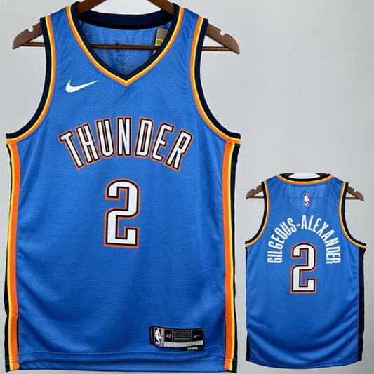 Camiseta NBA Oklahoma City Thunder – GILGEOUS-ALEXANDER #2 – azul - vista 1