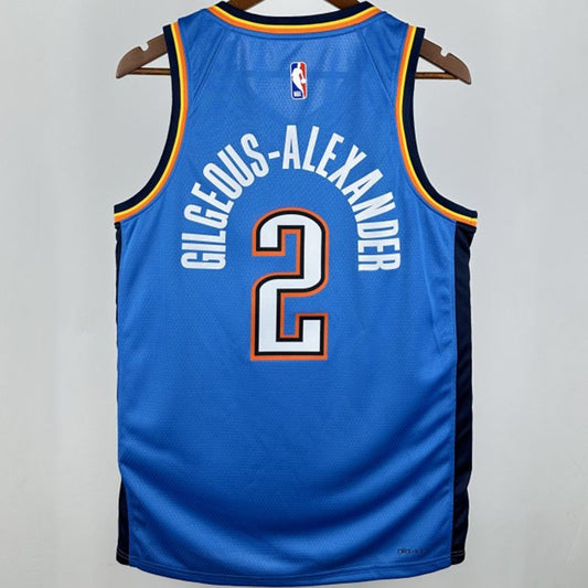 Camiseta NBA Oklahoma City Thunder – GILGEOUS-ALEXANDER #2 – azul - vista 2