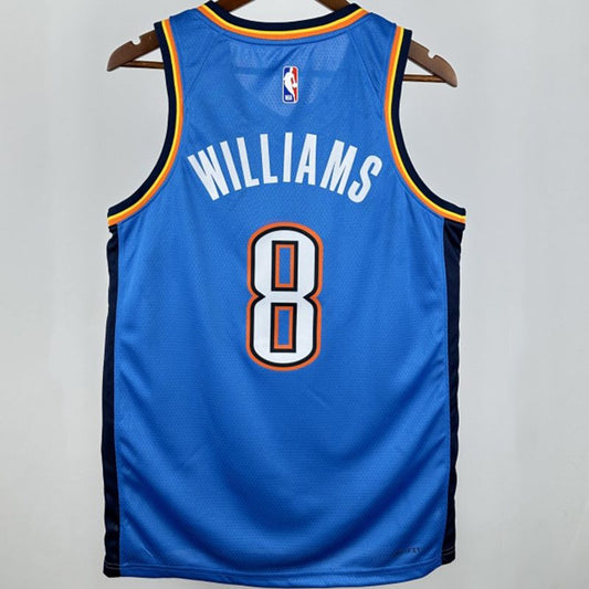 Camiseta NBA Oklahoma City Thunder – WILLIANS #8 – azul - vista 2