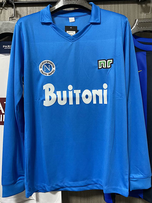 Napoli Retro Manga Larga 1986/87