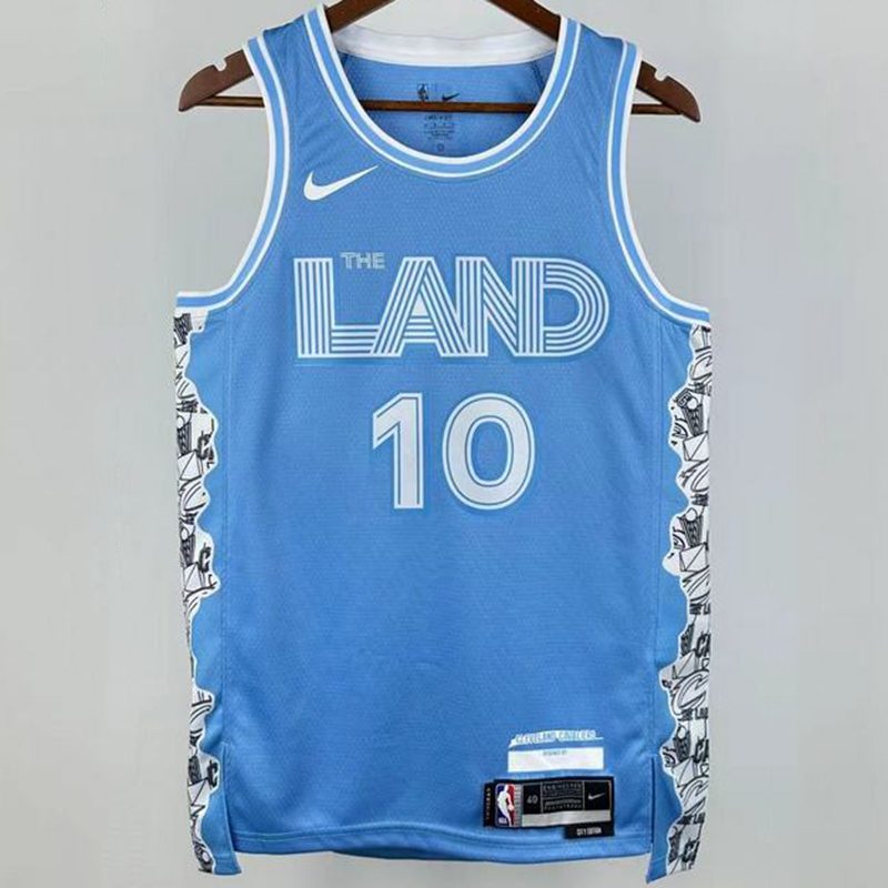 Camiseta NBA Cleveland Cavaliers – GARLAND #10 – City Edition · azul · 2025/26 - vista 1