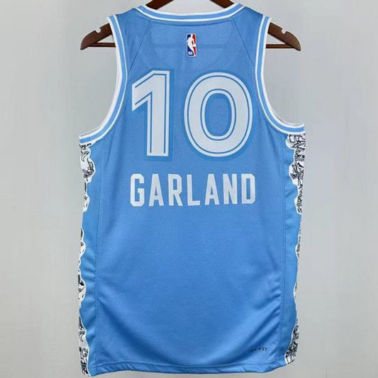 Camiseta NBA Cleveland Cavaliers – GARLAND #10 – City Edition · azul · 2025/26 - vista 2