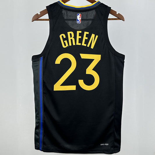 Camiseta NBA Golden State Warriors – GREEN #23 – negra · 2025/26 - vista 2