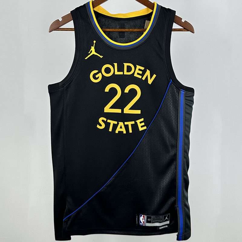 Camiseta NBA Golden State Warriors – WIGGINS #22 – negra · 2025/26 - vista 1