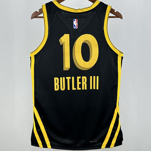 Camiseta NBA Golden State Warriors – BUTLER III #10 – negra · 2025 - vista 2
