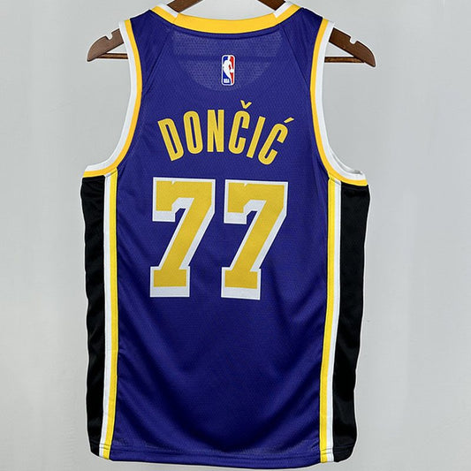 Camiseta NBA Los Angeles Lakers – DONCIC #77 - vista 2