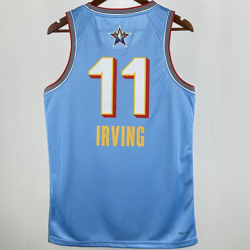 Camiseta NBA All-Star – IRVING #11 – All-Star · azul bebé · 2025 - vista 1