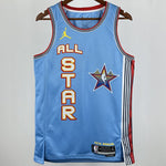 Camiseta NBA All-Star – BROWN #7 – All-Star · azul bebé · 2025 - vista 2
