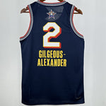 Camiseta NBA All-Star – GILGEOUS-ALEXANDER #2 – All-Star · azul oscuro · 2025 - vista 1