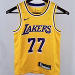 Camiseta NBA Los Angeles Lakers – DONCIC #77 – amarilla - vista 2