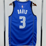 Camiseta NBA Dallas Mavericks – DAVIS #3 – azul · 2025 - vista 2