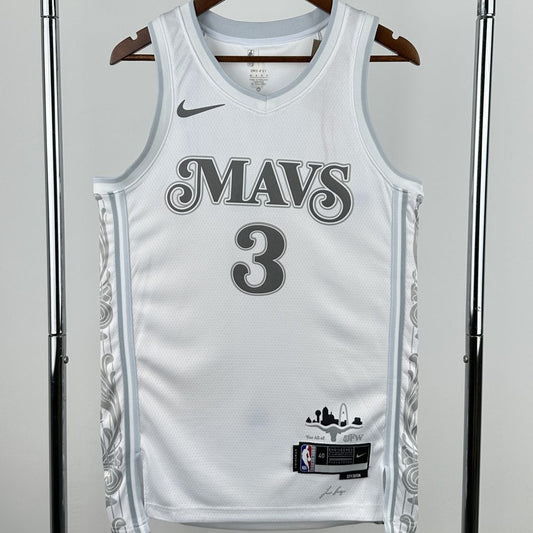 Camiseta NBA Dallas Mavericks – DAVIS #3 – blanca · 2025 - vista 1