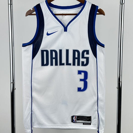 Camiseta NBA Dallas Mavericks – DAVIS #3 – blanca · 2025 - vista 1