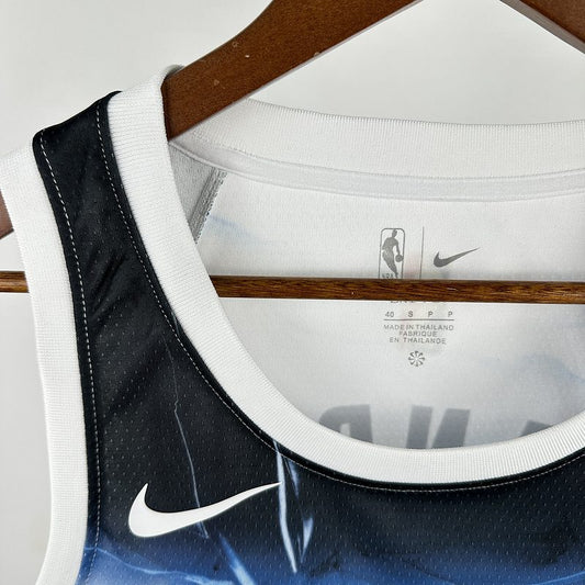 Camiseta NBA Minnesota Timberwolves – EDWARDS #5 – City Edition · blanca · 2025 - vista 2