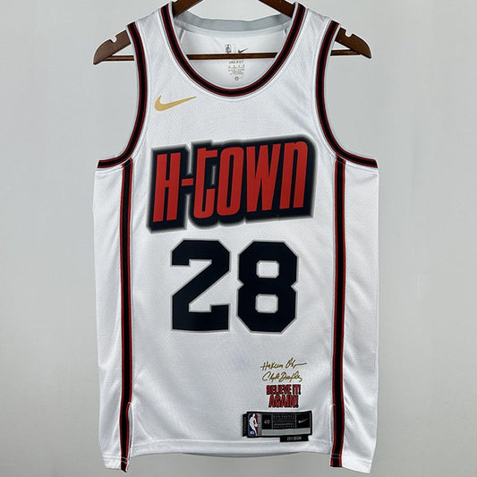 Camiseta NBA Houston Rockets – SENGUN #28 – City Edition · blanca · 2025 - vista 1