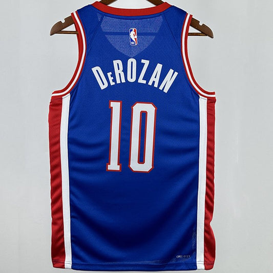 Camiseta NBA Sacramento Kings – DEROZAN #10 – City Edition · morada · 2025 - vista 2