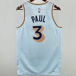Camiseta NBA San Antonio Spurs – PAUL #3 – City Edition · azul claro · 2025 - vista 2