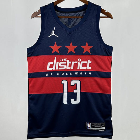 Camiseta NBA Washington Wizards – POOLE #13 – azul zafiro · 2025 - vista 1