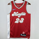 Camiseta NBA Memphis Grizzlies – ROSE #23 – City Edition · roja · 2025 - vista 1