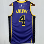 Camiseta NBA Los Angeles Lakers – KNECHT #4 – City Edition · 2025 - vista 2