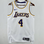 Camiseta NBA Los Angeles Lakers – KNECHT #4 – blanca · 2025 - vista 1