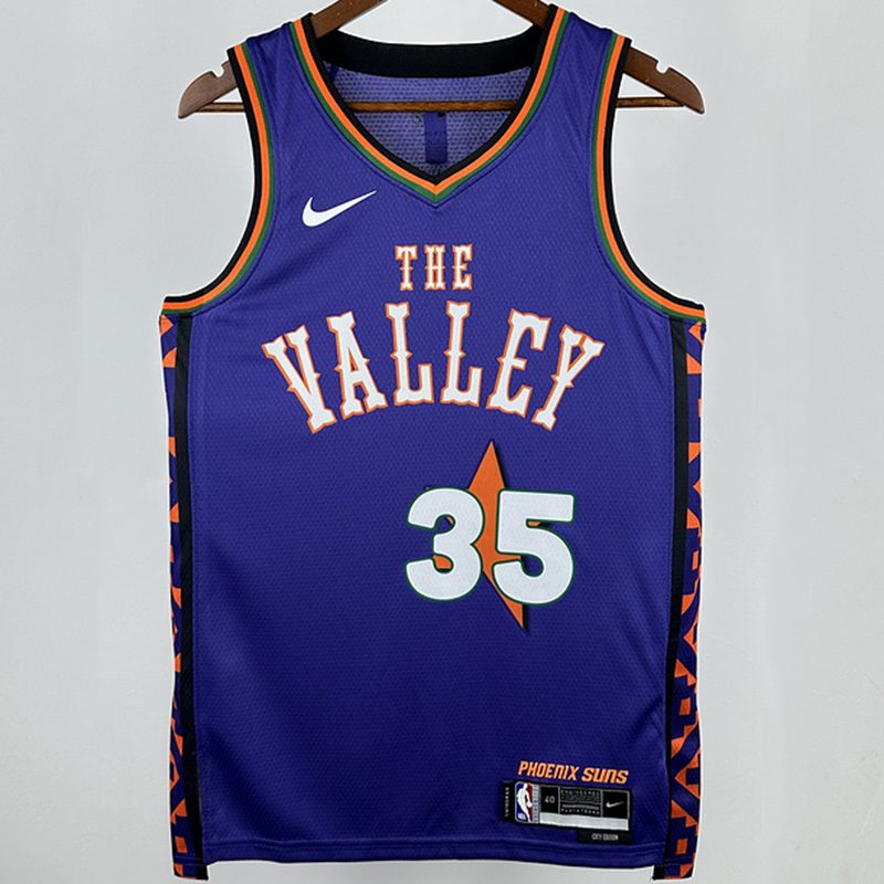 Camiseta NBA Phoenix Suns – DURANT #35 – City Edition · morada · 2025 - vista 1