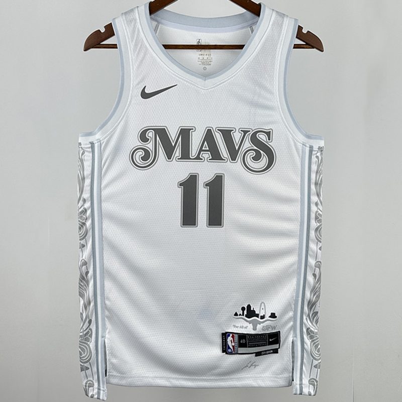 Camiseta NBA Dallas Mavericks – IRVING #11 – blanca · 2025 - vista 1