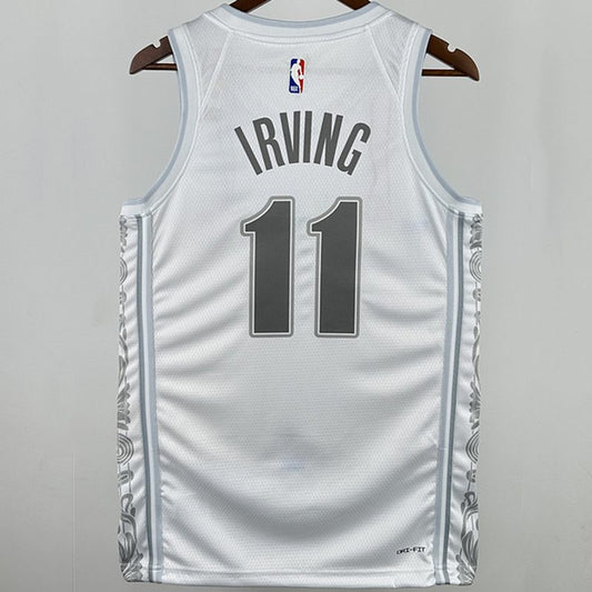 Camiseta NBA Dallas Mavericks – IRVING #11 – blanca · 2025 - vista 2