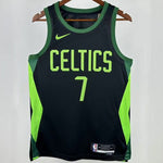 Camiseta NBA Boston Celtics – BROWN #7 – City Edition · negra · 2025 - vista 1
