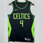 Camiseta NBA Boston Celtics – HOLIDAY #4 – City Edition · negra · 2025 - vista 1