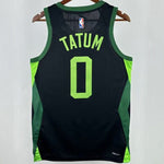 Camiseta NBA Boston Celtics – TATUM #0 – City Edition · negra · 2025 - vista 2