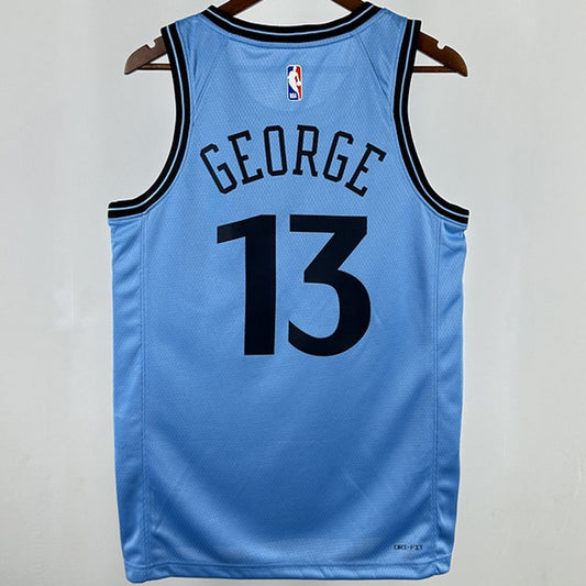 Camiseta NBA LA Clippers – GEORGE #13 – azul · 2025 - vista 2