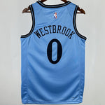 Camiseta NBA LA Clippers – WESTBROOK #0 – negra · 2025 - vista 2