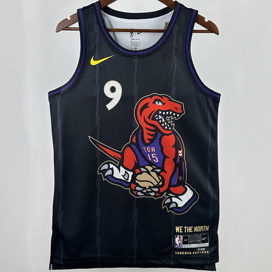 Camiseta NBA Minnesota Timberwolves – BARRETT #9 – negra · 2025 - vista 1