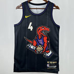 Camiseta NBA Minnesota Timberwolves – BARNES #4 – negra · 2025 - vista 1