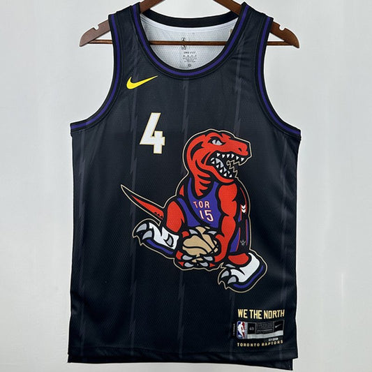 Camiseta NBA Minnesota Timberwolves – BARNES #4 – negra · 2025 - vista 1