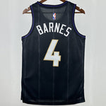 Camiseta NBA Minnesota Timberwolves – BARNES #4 – negra · 2025 - vista 2
