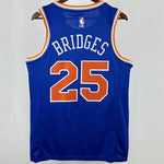 Camiseta NBA New York Knicks – BRIDGES #25 – City Edition · azul · 2025 - vista 2