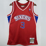 Camiseta NBA retro Philadelphia 76ers – IVERSON #3 – Retro · roja · 1996/97 - vista 1