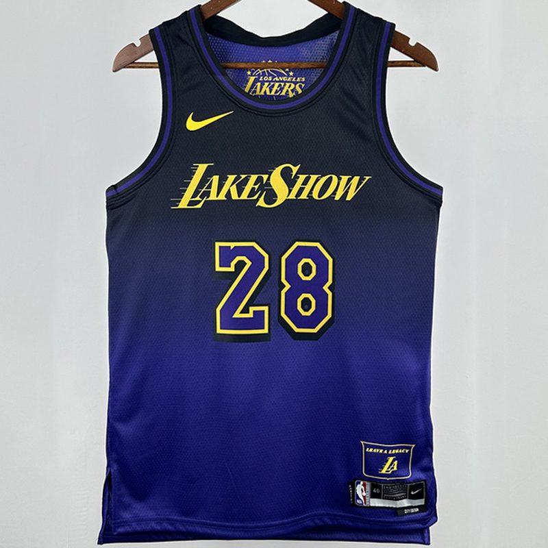 Camiseta NBA Los Angeles Lakers – HACHIMURA #28 – City Edition · 2025 - vista 1