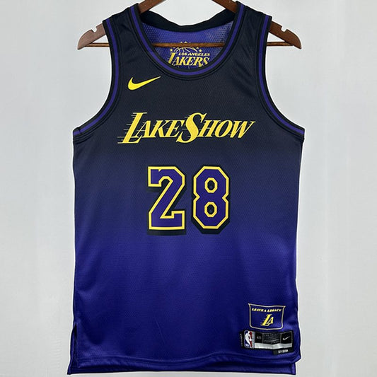Camiseta NBA Los Angeles Lakers – HACHIMURA #28 – City Edition · 2025 - vista 1