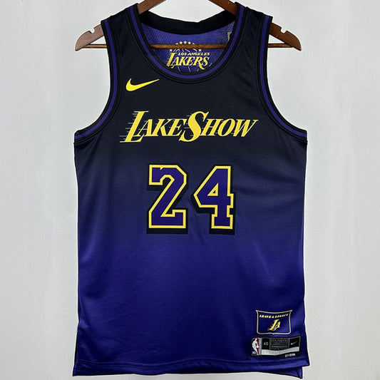 Camiseta NBA Los Angeles Lakers – BRYANT #24 – City Edition · 2025 - vista 1