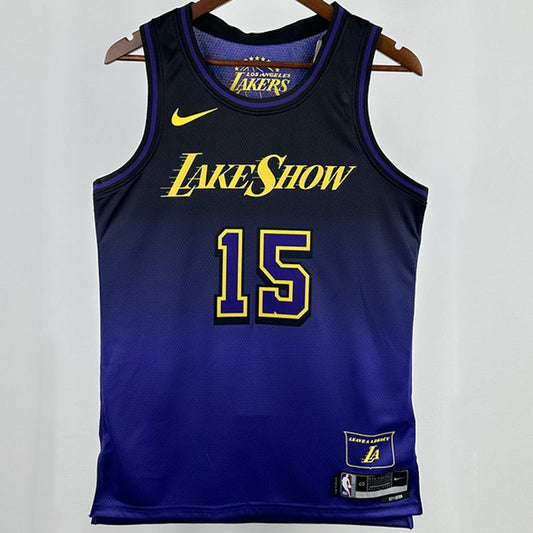 Camiseta NBA Los Angeles Lakers – REAVES #15 – City Edition · 2025 - vista 1