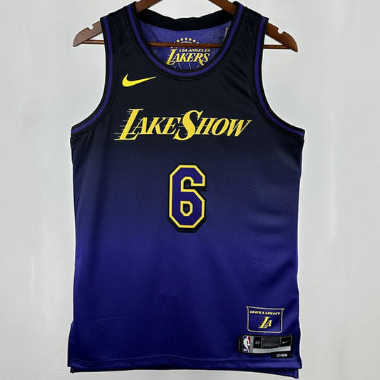 Camiseta NBA Los Angeles Lakers – KNECHT #4 – City Edition · 2025 - vista 1