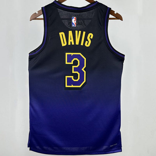 Camiseta NBA Los Angeles Lakers – DAVIS #3 – City Edition · 2025 - vista 2