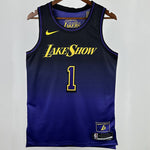 Camiseta NBA Los Angeles Lakers – RUSSELL #1 – City Edition · 2025 - vista 1